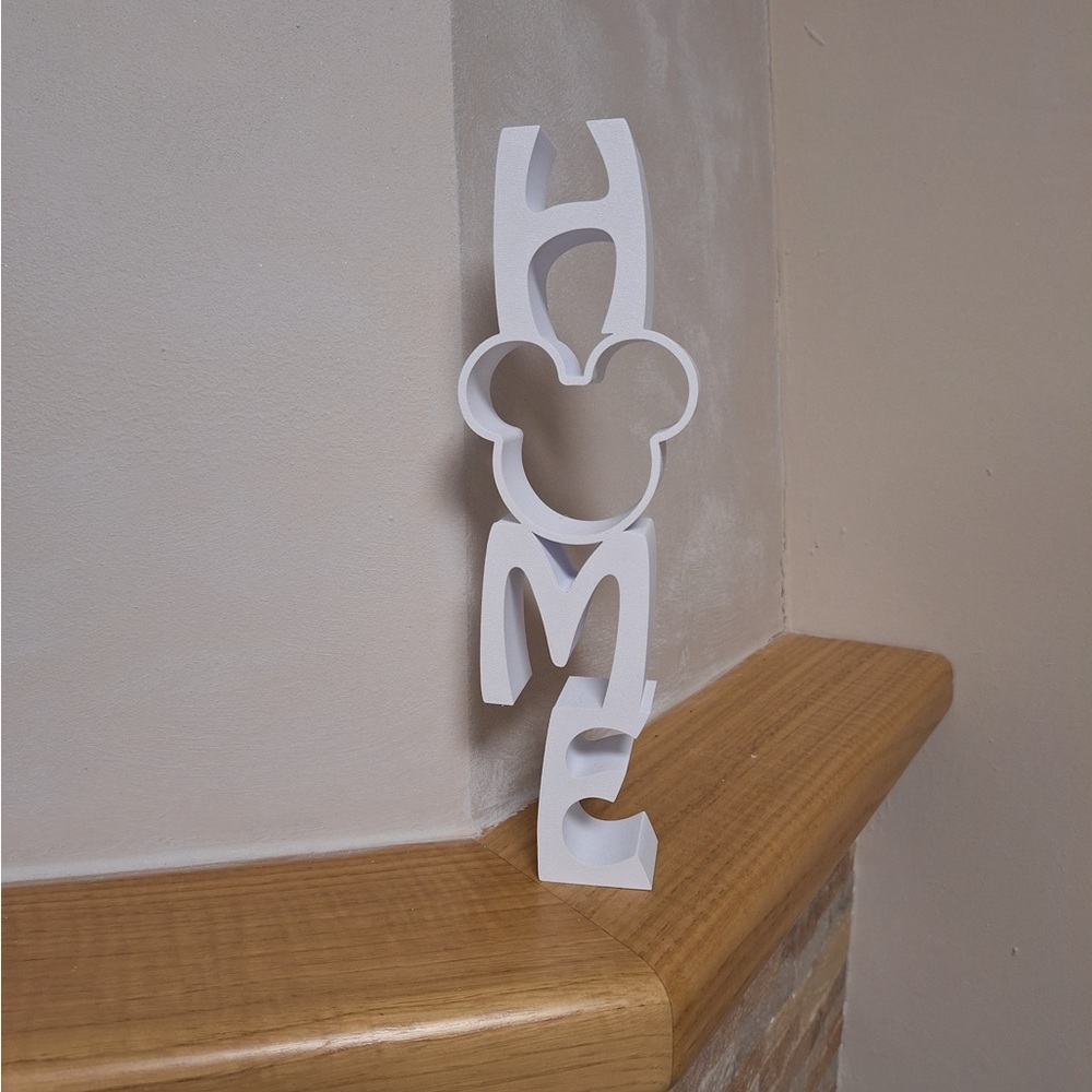 3D Printed Disney Home Decor — Mickey Mouse Wall Art / Display Accent